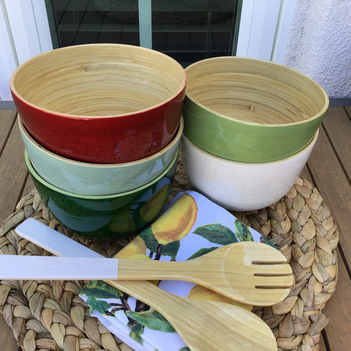 Bamboo Bowls Small Tall | 5 Styles